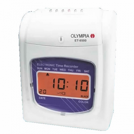 Olympia ET-8500 – LCD clock face Electronic Time Recorder